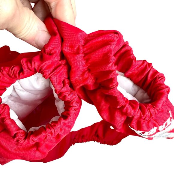 VTG Starter San Francisco 49ers Color Block Jacket S Nylon Popover 1/4 Zip - Picture 11 of 11